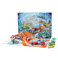 Hot Wheels 2026 Advent Calendar, 10 Toy Vehicles in 1:64 Scale