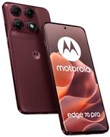 SIM Free Motorola Edge 70 Pro 5G 512GB AI Mobile Phone - Pantone Zinfandel