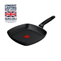 Tefal Excellence Plus 27cm Non Stick Aluminium Grill Pan