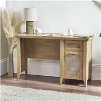 Julian Bowen Sydney 1 Drawer Desk - Natural