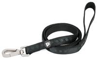 Petface Black Tonal Dots Dog Lead - Medium