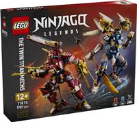 LEGO NINJAGO The Twin Titan Mechs Action Figures Set 71870 PREORDER