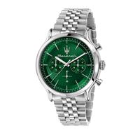 Maserati Epoca Men's Green Dial Stainless Steel Bracelet Watch