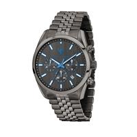 Maserati Attrazione Dark Edition Men's Grey Dial Black Coloured Bracelet Watch