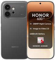 SIM Free HONOR 600 5G 256GB AI Mobile Phone - Black