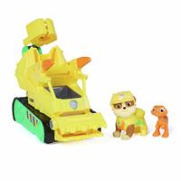 Paw Patrol The Dino Movie Themed Rubble With Dino Rescue Bulldozer