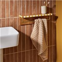 Habitat checkered towel rail