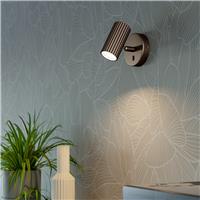 EGLO Portillo Metal Wall Light - Bronze