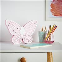 Glow Butterfly Kids LED Table Light - Pink