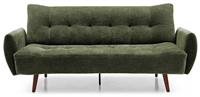 Kyoto Roman Fabric Sofa Bed - Olive