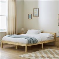Argos Home Karee Wooden Double Bed Frame - Pine