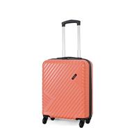 Rock Santiago 4 Wheel Hard Suitcase - Cabin, Coral