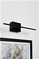 BHS Angelina Metal Rechargeable Picture Light - Black