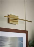 BHS Angelina Metal Rechargeable Picture Light - Brass