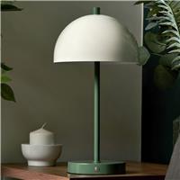 BHS Belle Dome Metal Rechargeable Table Lamp - Green