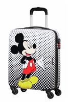 American Tourister Disney Mickey Mouse Polka Dot 4 Wheel Hard Suitcase - 55cm