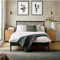 Julian Bowen Belton Double Bed Frame - Black