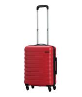 Featherstone 4 Wheel Hard Cabin-Sized Suitcase - Red