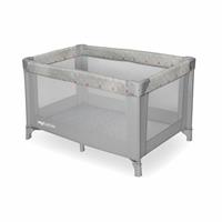My Babiie Mbtc1 Elephants Design Travel Cot - Grey