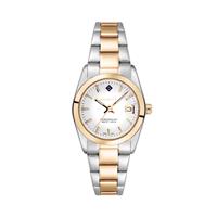 Gant Everett Ladies White Dial Two Tone Bracelet Watch