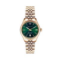 Gant Sussex IPG Ladies Green Dial Gold Plated Bracelet Watch