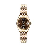 Gant Sussex Mini Ladies Brown Dial Gold Plated Bracelet Watch