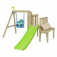 Bluey Toddler Tower 4 in 1 Quadpod with Slide