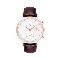 Gant Park Hill Day Date II Men's Brown Leather Strap Watch