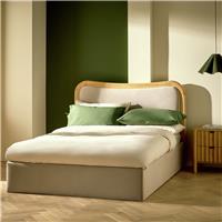Habitat Farrah End Lift Double Ottoman Bed - Natural