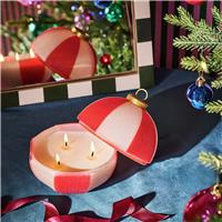 Argos Home Christmas Bauble Large Candle - Christmas Cookie