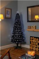 Premier Decorations 5ft Fibre Optic Slim Christmas Tree