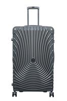 IT Luggage Radiating Expandable 8 Wheel Hard Large Suitcase - Charcoal