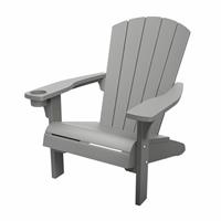 Keter Alpine Adirondack Resin Chair - Grey