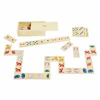 Chad Valley Alfie And Jo Kids Wooden Dominoes