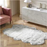 Argos Home Faux Quadruple Sheepskin Natural - 120x180cm
