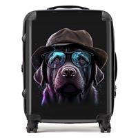 Warren Reed - Designer Labrador Retriever Dog 8-Wheel Hard Suitcase - Medium
