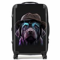 Warren Reed - Designer Labrador Retriever Dog 8-Wheel Hard Suitcase - Large