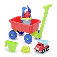 Ecoiffier Beach Trolley With Accessories Sand Toy