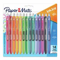 PaperMate InkJoy Multicolour Gel Pens - Pack of 14
