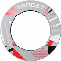 Target Grey Patterned Dartboard Surround
