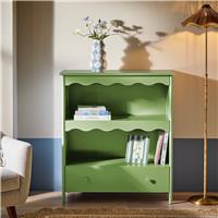 Habitat Matilda Scallop Bookcase - Green