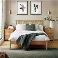Julian Bowen Belton Double Bed Frame - Oak