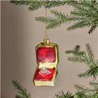 Argos Home Engagement Ring Box Hanging Christmas Ornament
