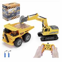 CMJ Digger and Dumper Truck Set