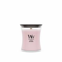 WoodWick Medium Hourglass Jar Candle - Rose Blush
