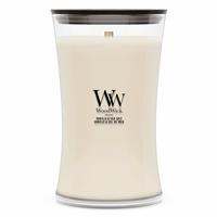 WoodWick Large Hourglass Jar Candle - Vanilla & Sea Salt