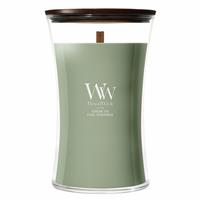 WoodWick Large Hourglass Jar Candle - Verdant Fig