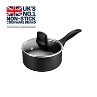 Tefal Extra Non-Induction 20cm Aluminium Sauce Pan with Lid