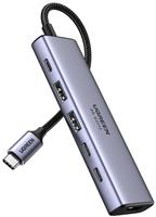 UGREEN 6-In-1 USB-C Hub with 4K HDMI, USB-A & USB-C Port