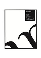 "Habitat Aluminus Black Metal Picture Frame - 16x20"""